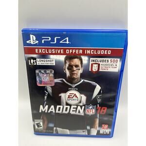 Madden NFL 18 Limited Edition for PlayStation 4 CIB COMPLETE